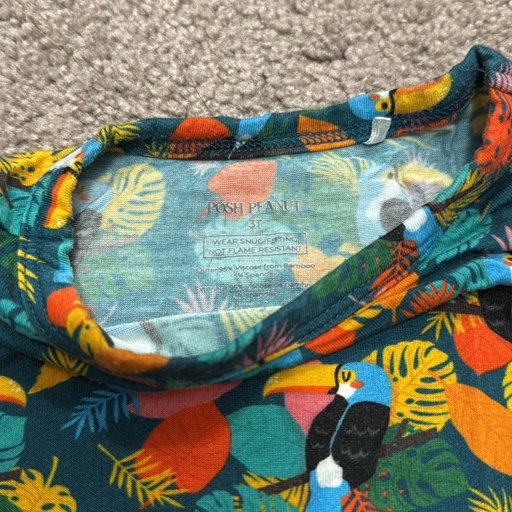 Posh Peanut Rio Short Sleeve Pajama Set - Picture 3 of 7